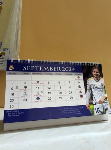 Real Madrid FC Matchday Calendar: 2024-25 Edition photo review